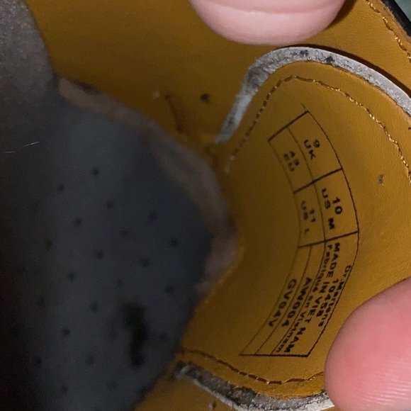 SOLD on Mercari Dr. Martens Black & White Wingtips - Picture 6 of 7